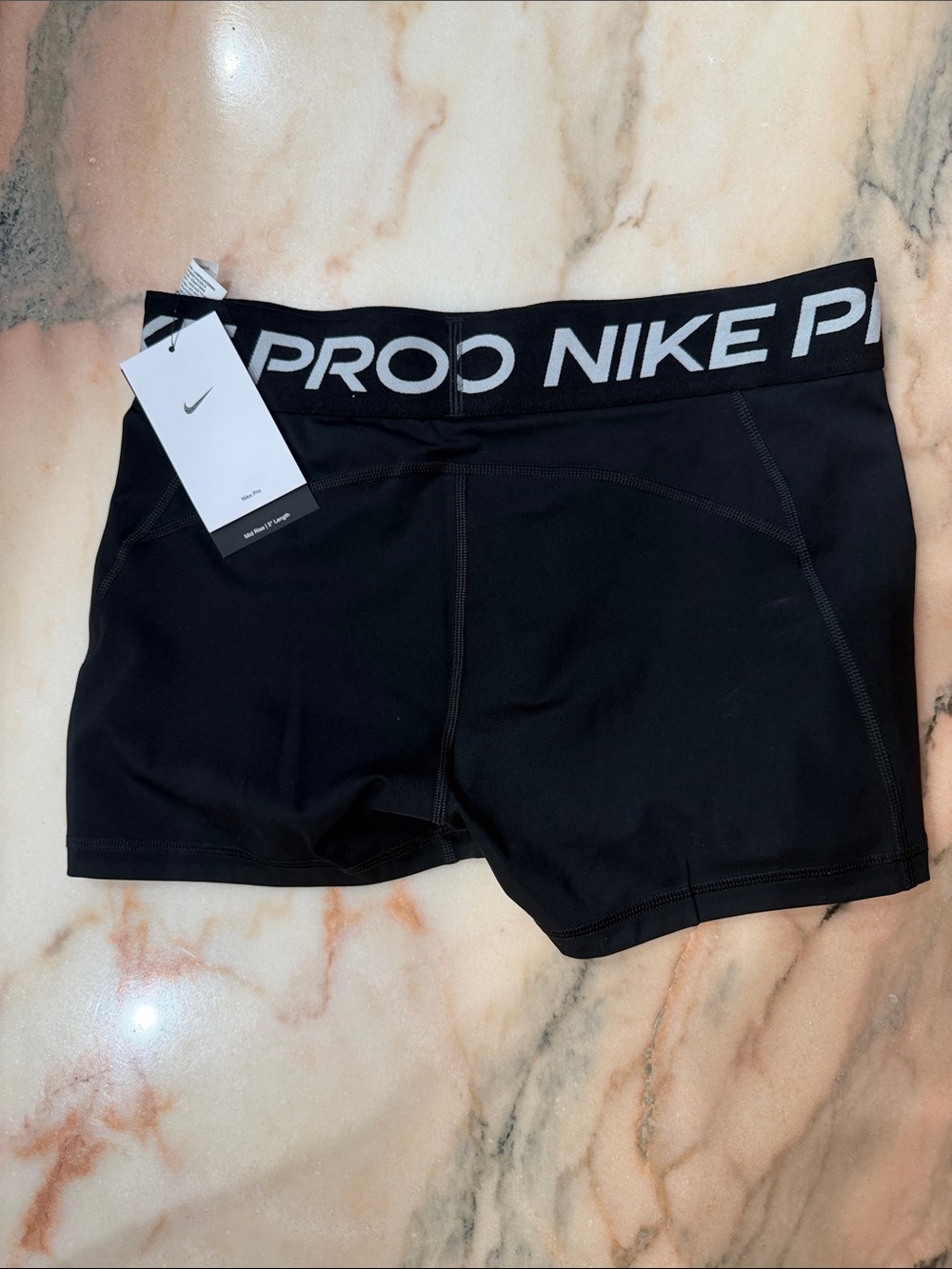 Nike Black Pro Women's Athletic Compression Shorts